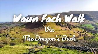 'Video thumbnail for Waun Fach Walk via the Dragon's Back (Y Grib)'