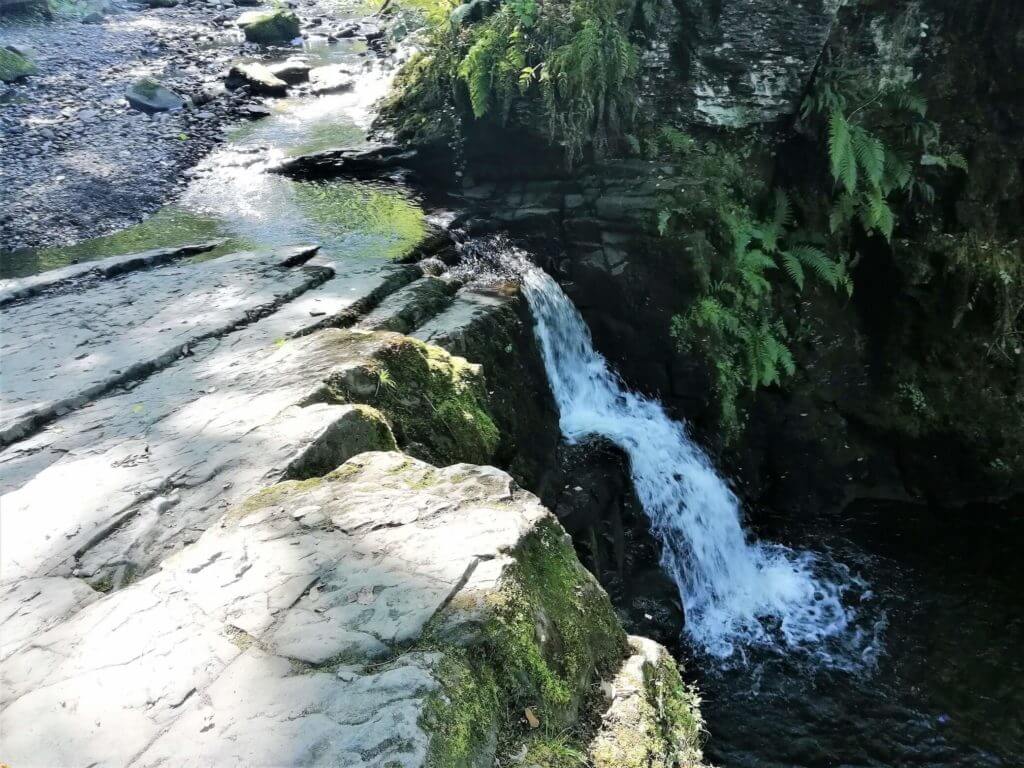 nant llech river waterfall