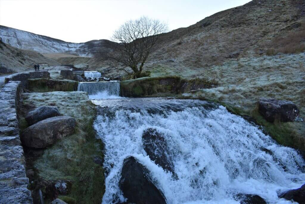 afon sawdde waterfalls along the route