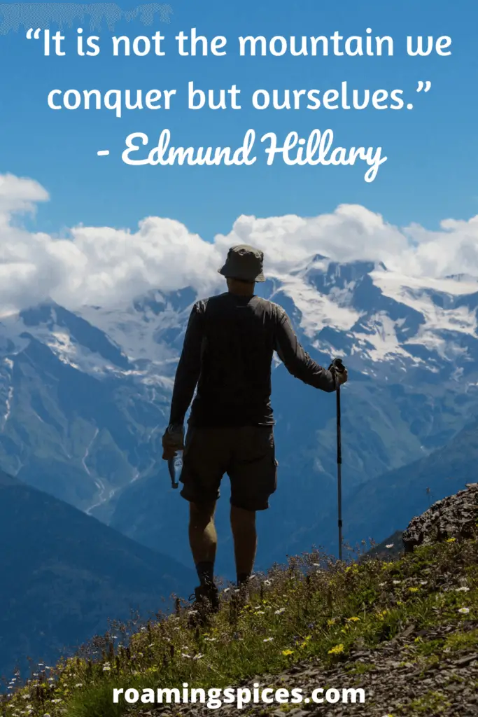 Edmund Hillary quote