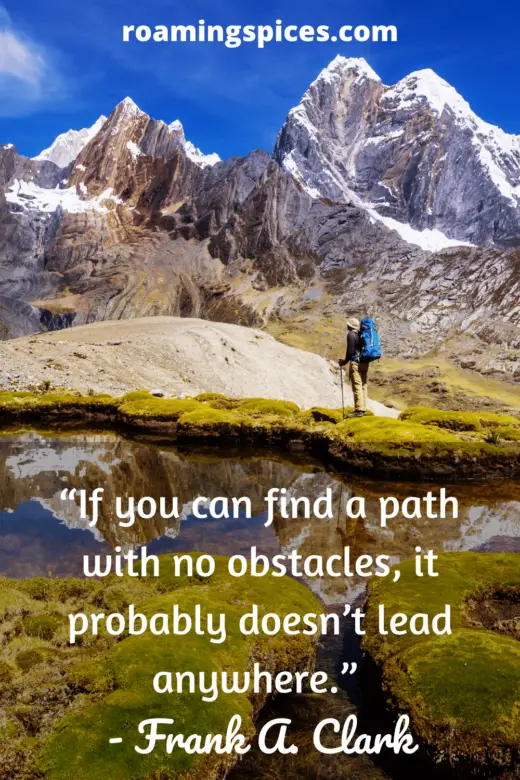 30 Inspirational Hiking Quotes To Help Get You Going • Roaming Spices