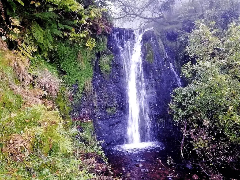 Nant Bwrefwr is one of the brecon beacons waterfalls