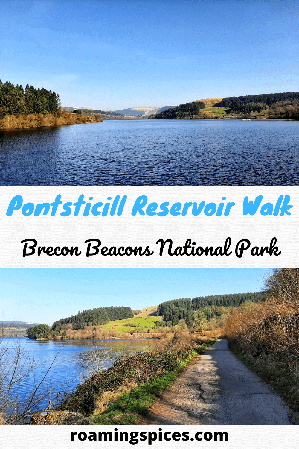 pontsticill reservoir walk pinterest
