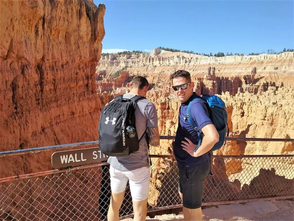 start of wall street in bryce canyon national park